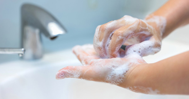 شستن درست دستها